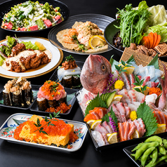 【厳選海鮮×明太子×もつすき焼き】大人の贅沢◆食べ飲み放題◆居酒屋HAYAKAWA天神店の雰囲気1