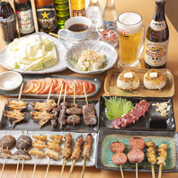 素材にこだわった料理や豊富なドリンクを提供。