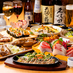 厳選まぐろと創作和食×3時間飲み放題 個室居酒屋 海王 神田店のコース写真