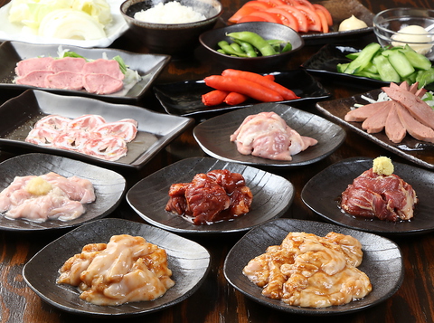 【お料理のみ】＜もつ焼きコース＞2860円