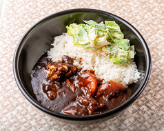 鶏肉とトマトの煮込みカレー