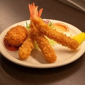 料理メニュー写真 エビフライ&カニコロSet