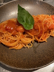 基本のき　完熟トマトソースのスパゲッティ