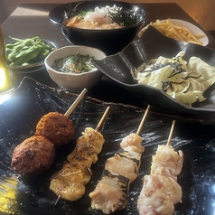 串と油そば 北武蔵のコース写真