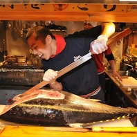 一宮駅から3分、新鮮鮮魚となごやめしで宴会