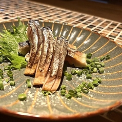 しめ鯖の炙り