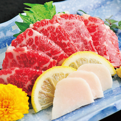 極上！霜降り馬刺し