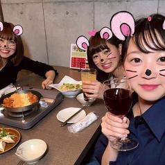 楽しい女子会記念日会など、ぴったりです。フォトジェニックなお料理をお楽しみください！！