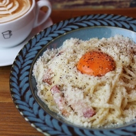クインチらしい本格パスタ