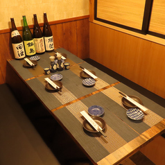 会社宴会や大型宴会・パーティーにピッタリな広々個室をご用意！柔らかな照明灯る優美な空間が特別なご宴会を演出します♪旬の味覚愉しむ本格料理と銘酒で贅沢なご宴会をお楽しみ下さい