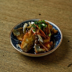 アジ竜田の甘酢餡かけ