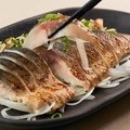 料理メニュー写真 薬味と食べる　炙り〆さば　レギュラー