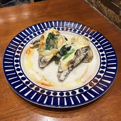 播磨産牡蠣とほうれん草のグラタン仕立て