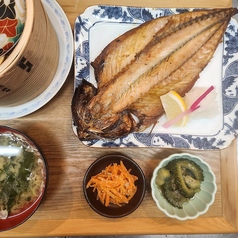 さば一夜干し定食