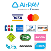 【クレジットカードOK】当店では、クレジットカード(VISA、マスター、アメックス、DINERS、JCB、Discover、銀聯)でのお支払いが可能です。支払いがラクラクスムーズになるだけではなく、現金に直接触れないため衛生的です。