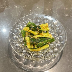 タタキきゅうり　韓国風