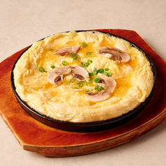 ふわトロ玉子の鉄板焼き