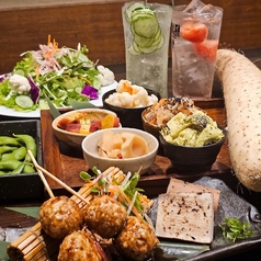 野菜とおばんざい酒場 八百屋 三宮のコース写真