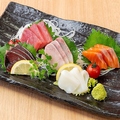 料理メニュー写真&nbsp;鮮魚のお造り刺身　3種盛り