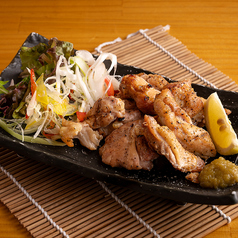 鶏もも網焼き