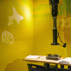 3Fテーブル席。全席ダクト付きで快適にジンギスカンをお楽しみいただけます。