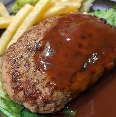 鉄板ハンバーグ