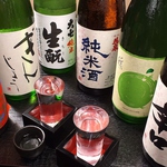 福島の地酒も豊富に取り揃えております