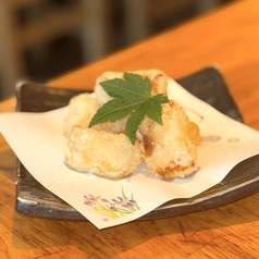 あご出汁で炊いた大根の唐揚げ