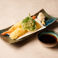 天ぷら3点盛り合わせ