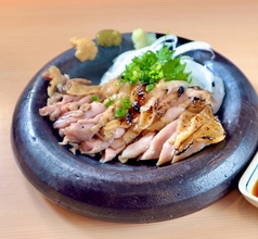 名古屋コーチンの炭火たたき