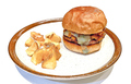 料理メニュー写真&nbsp;【ゴルゴンゾーラバーガー】