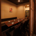★4～6名様個室★近くの席とも少し離れた個室もご用意しておりますので、なるべく周りに聞かれたくない会話もこの個室なら気兼ねなくお話いただけます♪人気の個室ですので、お早めにご予約をお願いいたします！(有楽町/和食/地鶏/地魚/居酒屋/個室/デート/女子会/誕生日/記念日/宴会)