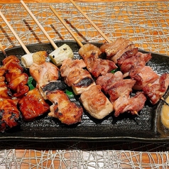 「呑むきんちゃん」名物の焼鳥!