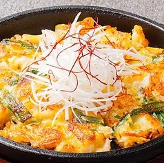 鉄板チーズチヂミ