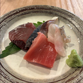 料理メニュー写真&nbsp;小鉢盛り+ちょこっとお刺身