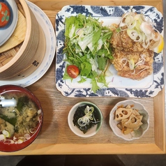 越の鶏 油淋鶏定食