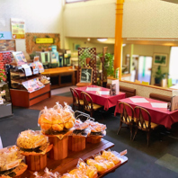 温かみのある店内◎