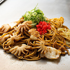 ソース焼きそば　いか　並