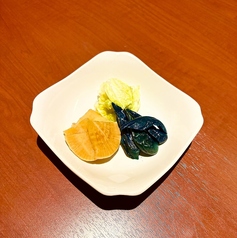 漬物盛り合わせ