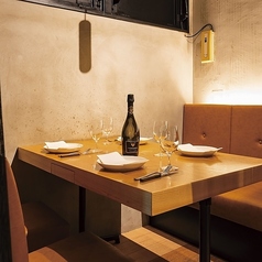 4～6名様席【半個室】プライベートをしっかりまもる半個室もご用意 