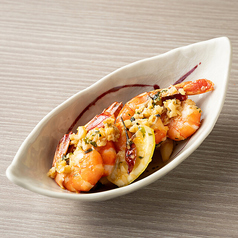 【おすすめ】　香草香るガーリックシュリンプ