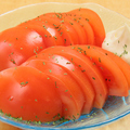 料理メニュー写真 冷やしトマト
