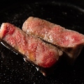 料理メニュー写真 国産牛サーロインステーキ 1g