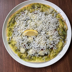シラスとドライトマトのジェノバPIZZA