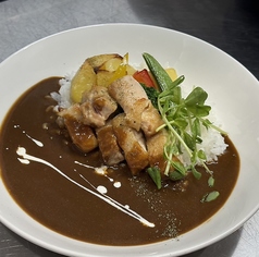 ピラフチキンカレー【Pilaf chicken curry】