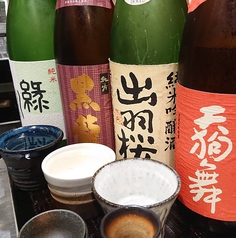 日本酒・焼酎・ワイン・カクテル・サワー幅広くご用意♪