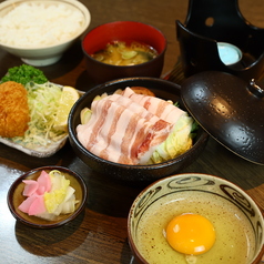 【すき焼きが食べたい方は】国産豚バラ使用の豚すき膳