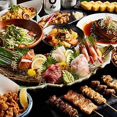 扉付き完全個室居酒屋＆食べ放題 焼き鳥キング 新宿店のコース写真