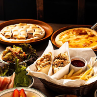 ピザ・フライドフード充実♪デザートにフルーツもご用意