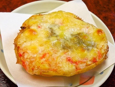 カニ甲羅チーズ焼